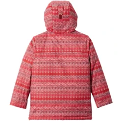 COLUMBIA ALPINE FREE FALL II JACKET JR MARSALA RED/DIAMOND STRIPE 22 -Winter Clothing Store 9 102713 alpine free fall ii jacket jr marsala red diamond stripe 1863463 619 03