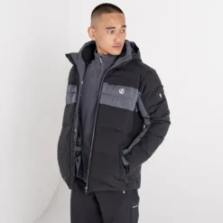 DARE 2B DENOTE JKT BLACK EBONY 22 -Winter Clothing Store 9 104291 denote jkt black ebony dmp464 06n 05