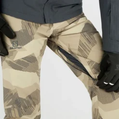 SALOMON FORCE PANT M ROASTED CASHEW/AO 22 -Winter Clothing Store 9 105135 force pant m roasted cashew ao lc1583500 04