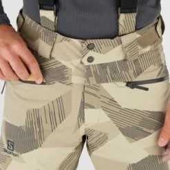 SALOMON FORCE PANT M ROASTED CASHEW/AO 22 -Winter Clothing Store 9 105135 force pant m roasted cashew ao lc1583500 06