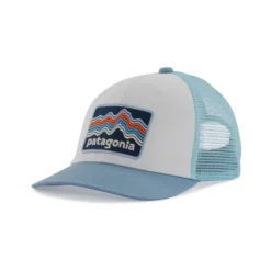 PATAGONIA K'S TRUCKER HAT RIDGE RISE STRIPE LIGHT PLUME GREY 23