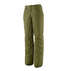 PATAGONIA W'S INSULATED SNOWBELLE PANTS REG PALO GREEN 22