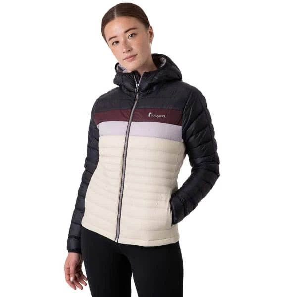 COTOPAXI W FUEGO DOWN HOODED JACKET BLACK CREAM 23 1 COTOPAXI W FUEGO DOWN HOODED JACKET BLACK CREAM 23