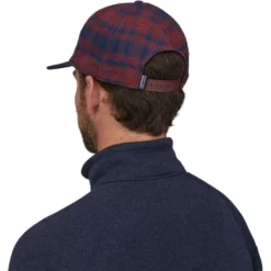 PATAGONIA RANGE CAP CONNECTED LINES SEQUOIA RED 23 -Winter Clothing Store 9 110671 range cap connected lines sequoia red 33575 clsq 03