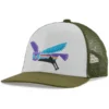 PATAGONIA K'S TRUCKER HAT FITZ ROY OWL: WHITE 23