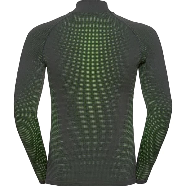ODLO PERFORMANCE WARM ECO BL TOP TURTLE NECK L/S HALF ZIP ODLO GRAPHITE GREY/LOUNGE LIZARD 23 2 ODLO PERFORMANCE WARM ECO BL TOP TURTLE NECK L/S HALF ZIP ODLO GRAPHITE GREY/LOUNGE LIZARD 23 - Image 2