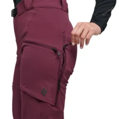 BLACK DIAMOND W DAWN PATROL PANTS BLACKBERRY 23 -Winter Clothing Store 9 113494 w dawn patrol pants blackberry ap743041 5016 06