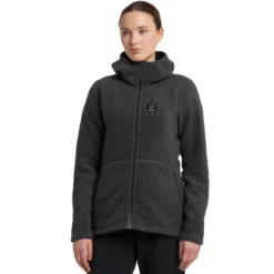 Haglöfs HAGLÖFS PILE HOOD W MAGNETITE 23 -Winter Clothing Store 9 113515 pile hood w magnetite 605435 2at 03
