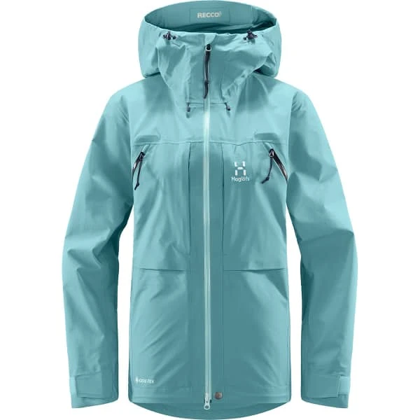 Haglöfs HAGLÖFS VASSI TOURING GTX JACKET W FROST BLUE 22 1 Haglöfs HAGLÖFS VASSI TOURING GTX JACKET W FROST BLUE 22