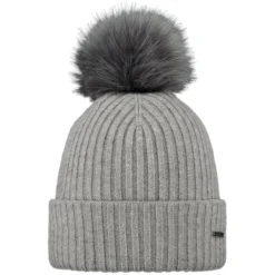 BARTS KENZIE BEANIE HEATHER GREY 23