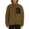 VOLCOM MUZZER FUZZAR ZIP SERVICE GREEN 23