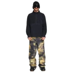 VOLCOM V-SCIENCE FLEECE P/O 1/2 ZIP BLACK 23 -Winter Clothing Store 9 115077 v science fleece p o 1 2 zip black g4152301 blk 03