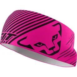 DYNAFIT GRAPHIC PERFORMANCE HEADBAND PINK GO 23