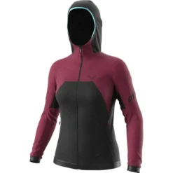 DYNAFIT TOUR WOOL THERMAL W HOODY BEET RED 23