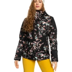 ROXY JETTY JK TRUE BLACK TROPICAL CYANOTYPE 23 -Winter Clothing Store 9 116011 jetty jk true black tropical cyanotype erjtj03354 kvj5 03