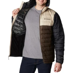 COLUMBIA POWDER LITE HOODED JKT CORDOVAN ANCIE 23 -Winter Clothing Store 9 116791 1693931 231 03