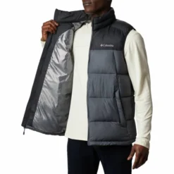 COLUMBIA PIKE LAKE VEST BLACK GRAPHITE 23 -Winter Clothing Store 9 116799 pike lake vest black graphite 1738012 010 04