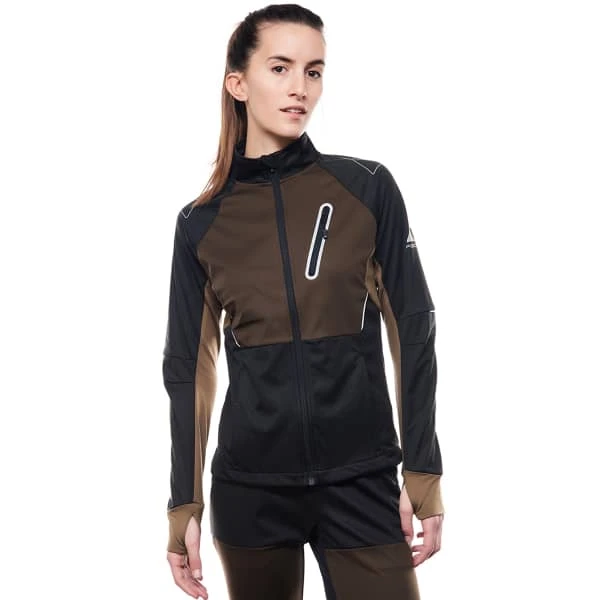 FISCHER W ASARNA SOFTSHELL JACKET BLACK-OAK 23 1 FISCHER W ASARNA SOFTSHELL JACKET BLACK-OAK 23