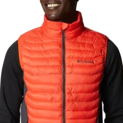 COLUMBIA POWDER PASS VEST RED QUARTZ 22 -Winter Clothing Store 9 119072 powder pass vest red quartz 1842414 813 05
