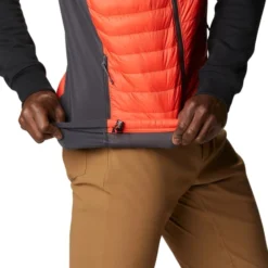 COLUMBIA POWDER PASS VEST RED QUARTZ 22 -Winter Clothing Store 9 119072 powder pass vest red quartz 1842414 813 06