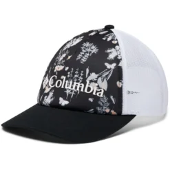 COLUMBIA W MESH HAT II BLACK RADICAL 22