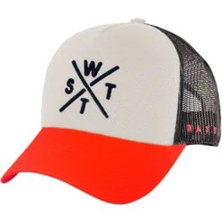 WATTS TRUCKER CAP TRIBE NAVY/RED 23