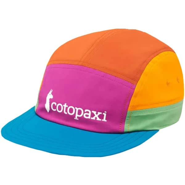 COTOPAXI TECH 5-PANEL HAT RASPBERRY/GULF 23 1 COTOPAXI TECH 5-PANEL HAT RASPBERRY/GULF 23