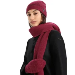 ICEBREAKER WAYPOINT BEANIE CHERRY/ESPRESSO 23 -Winter Clothing Store 9 128549 ib104886553 03
