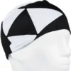 FISCHER HEADBAND LIGHT OBERSTDORF BLACK/WHITE 23