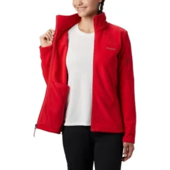 COLUMBIA FAST TREK II JKT W RED LILY 20 -Winter Clothing Store 9 63687 fast trek ii jkt w red lily 1465351 658 03
