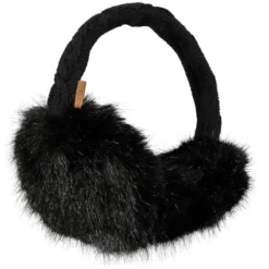 BARTS FUR EARMUFFS BLACK 23