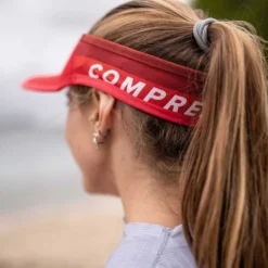 COMPRESSPORT VISOR ULTRALIGHT RED 23 -Winter Clothing Store 9 73089 visor ultralight red cu00005b 300 05