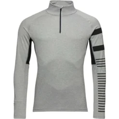 ROSSIGNOL POURSUITE 1/2 ZIP HEATHER GREY 22