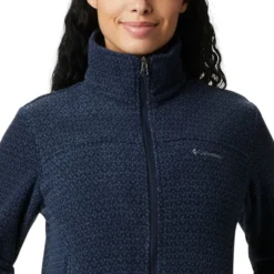 COLUMBIA FAST TREK PRINTED JKT W DARK NOCTURNAL 22 -Winter Clothing Store 9 78797 fast trek printed jkt w dark nocturnal 1622211 474 05