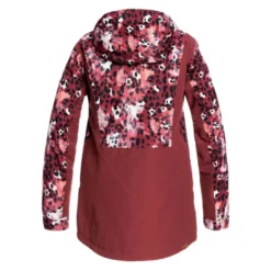 ROXY ANDIE PARKA JK OXBLOOD RED LEOPOLD 21 -Winter Clothing Store 9 80980 andie parka jk oxblood red leopold erjtj03274 rre1 04