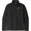 PATAGONIA M'S BETTER SWEATER 1/4 ZIP BLACK 23