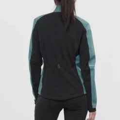 SALOMON AGILE SOFTSHELL JKT W MALLARD BLUE/BLACK 22 -Winter Clothing Store 9 92405 agile softshell jkt w mallard blue black lc1607500 04