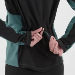 SALOMON AGILE SOFTSHELL JKT W MALLARD BLUE/BLACK 22 -Winter Clothing Store 9 92405 agile softshell jkt w mallard blue black lc1607500 06