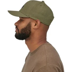 PATAGONIA TIN SHED HAT LOGO FATIGUE GREEN 23 -Winter Clothing Store 9 92621 tin shed hat logo fatigue green 33376 plge 04