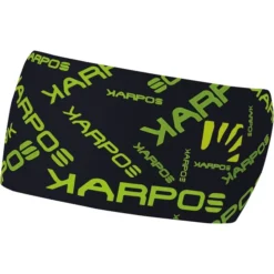 KARPOS PELMO HEADBAND BLACK LIME GREEN 23